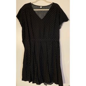 Old Navy XXL Polka Dot A-Line Skater Dress